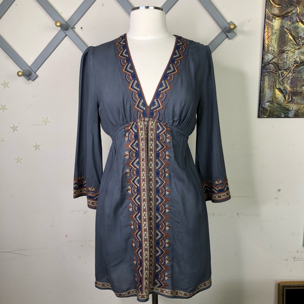 Anthropologie boho flying tomato embroider…